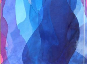 "Fly Up To The Surface" by Meghan MacMillan, acrylic on canvas, 36x48", 2012-15.