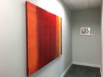 "The Furnace" and "Evening at the Pier" by Meghan MacMillan at Pekarsky & Co.