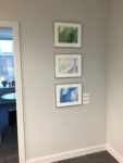 "Provo Morning", "Summer Rain", and "Pacific" by Meghan MacMillan at Pekarsky & Co.